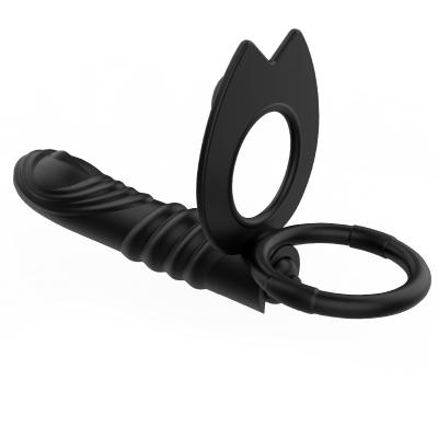 Mayi   Co., Ltd Vibrating Cock Ring Sleeve G-spot Stimulation Penis For Men Couples Vagina Pleasure Vibration Masturbation Cup